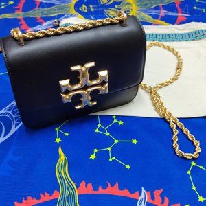 Authentic Tory burch black Small Shoulder Bag